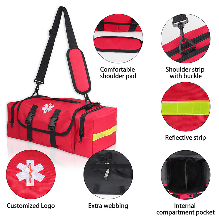 Kit de herramientas de primeros auxilios para traumatismos, suministros médicos de emergencia, kit de herramientas de supervivencia para emergencias ante desastres naturales