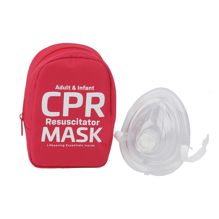 Paquete médico de kits combinados de mascarillas de RCP para adultos y niños Dispositivos de primeros auxilios Kit de ciencia médica de emergencia