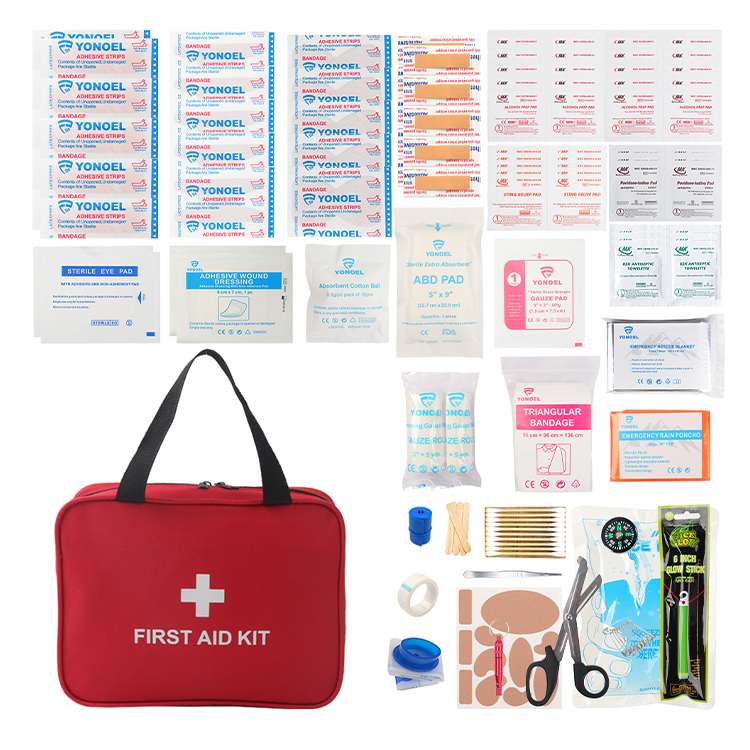 Kit médico profesional portátil, bolsa de emergencia completamente equipada para viajes en casa, deportes, oficina, uso al aire libre, Manual, gran oferta