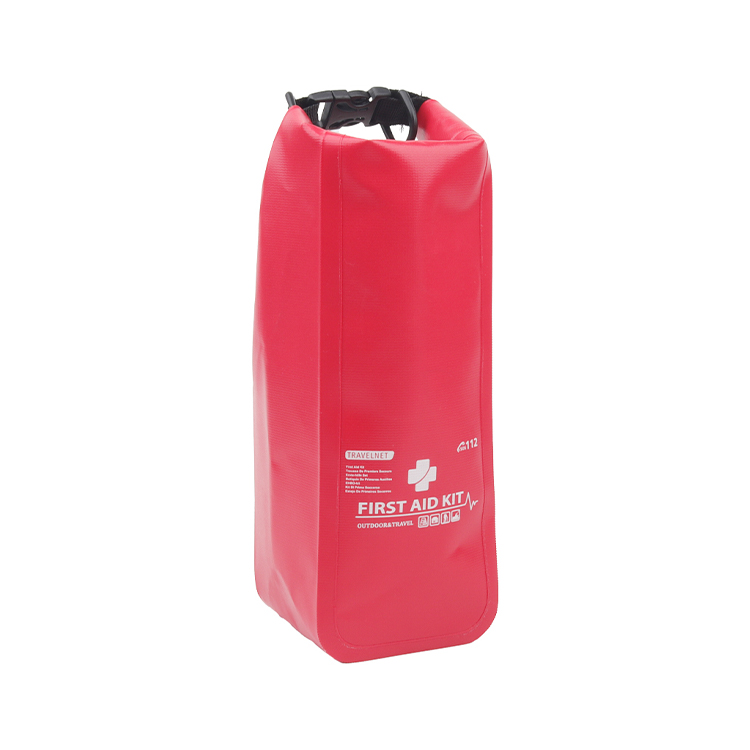 Kit de primeros auxilios a prueba de agua, bolsa seca portátil, Kit de supervivencia de emergencia multifuncional para exteriores, para mochilero, senderismo, pesca, Camping