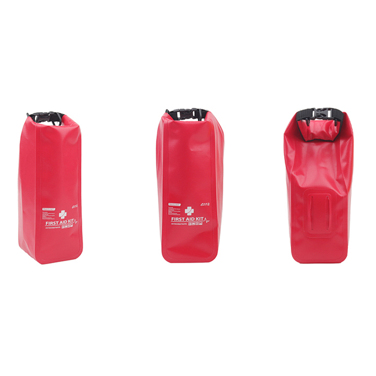Kit de primeros auxilios a prueba de agua, bolsa seca portátil, Kit de supervivencia de emergencia multifuncional para exteriores, para mochilero, senderismo, pesca, Camping