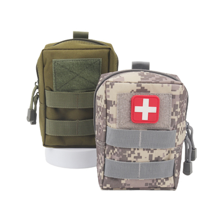 Gran oferta de equipo médico resistente al agua para deportes al aire libre, Mini botiquín de primeros auxilios Molle IFAK, bolsa para senderismo y Camping