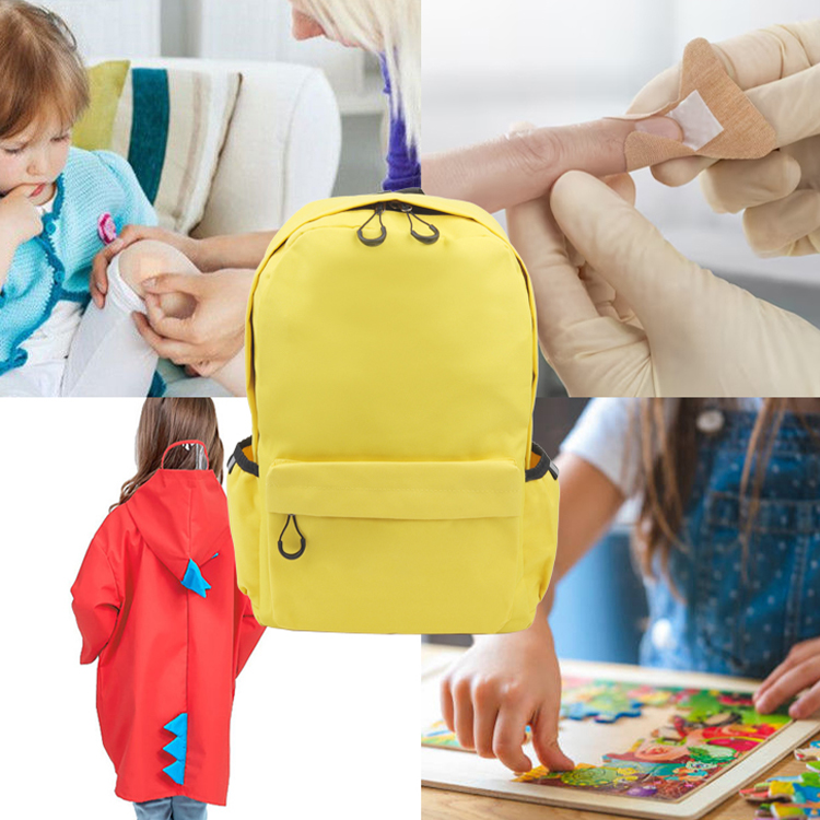 Mochila de primeros auxilios, mochila médica de emergencia, impermeable y de gran capacidad, bolsa de primeros auxilios vacía, Ideal para oficina en casa