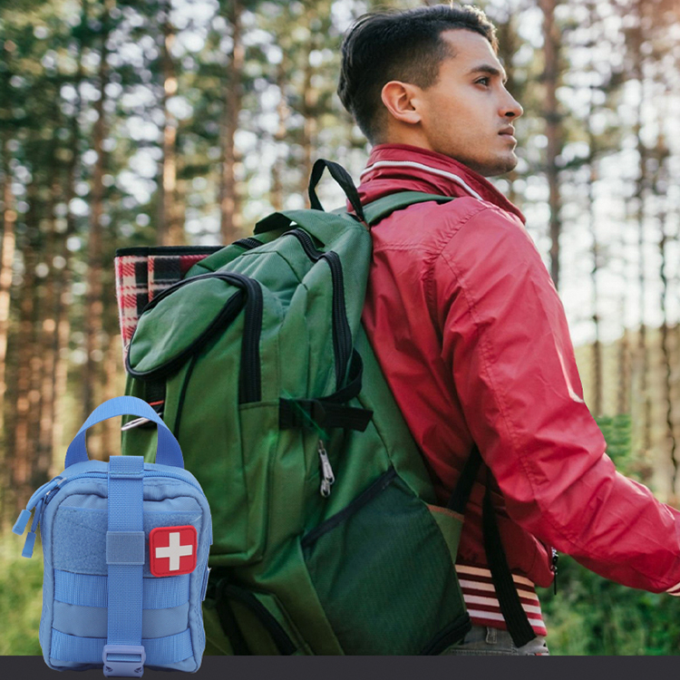 Bolsa táctica impermeable para senderismo al aire libre, bolsa Molle de emergencia, Mini Kit táctico, bolsas organizadoras de herramientas Molle