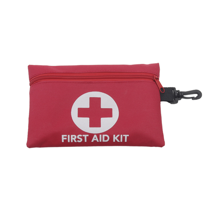 Mini botiquín de primeros auxilios médico portátil de 20x14 cm, botiquín de primeros auxilios de emergencia para viajes deportivos para coche, hogar y oficina como regalo