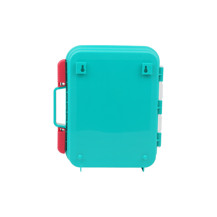 Botiquín de primeros auxilios impermeable de 358 piezas, botiquín de primeros auxilios de supervivencia de emergencia multiusos montado en la pared para exteriores, hogar, escuela y oficina