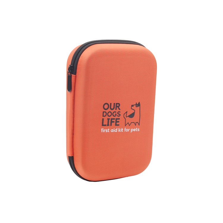 Kit de primeros auxilios para perros y gatos para automóvil - Kit de emergencia para mascotas para viajes en casa o oficina - Elementos esenciales para acampar para perros con termómetro digital, bozal y mini bolsa de primeros auxilios