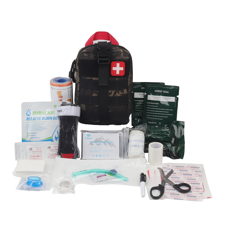 IFAK-bolsa para botiquín de primeros auxilios, bolsa médica táctica Molle, portador de placa, bolsa de rescate médico, bolsas Emt First Med