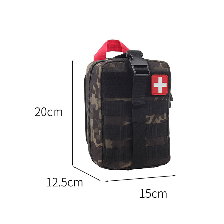 IFAK-bolsa para botiquín de primeros auxilios, bolsa médica táctica Molle, portador de placa, bolsa de rescate médico, bolsas Emt First Med