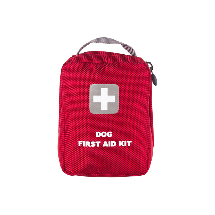 Kit de primeros auxilios para perros y gatos para automóvil - Kit de emergencia para mascotas para viajes en casa o oficina - Elementos esenciales para acampar para perros con termómetro digital, bozal y mini bolsa de primeros auxilios