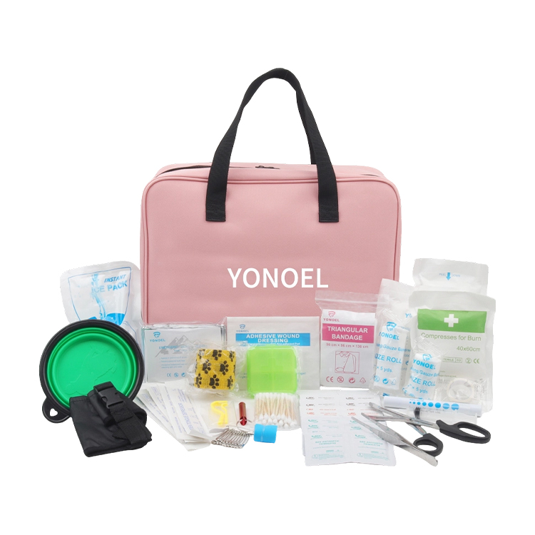 Botiquín de primeros auxilios para perros - Botiquín de primeros auxilios para mascotas para perros Botiquín de emergencia para mascotas con suministros de primeros auxilios para mascotas para el hogar, camping, senderismo, viajes